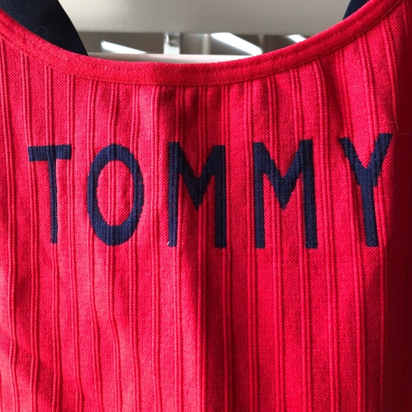 Red Tommy Hilfiger bodysuit - Picture 7 of 8